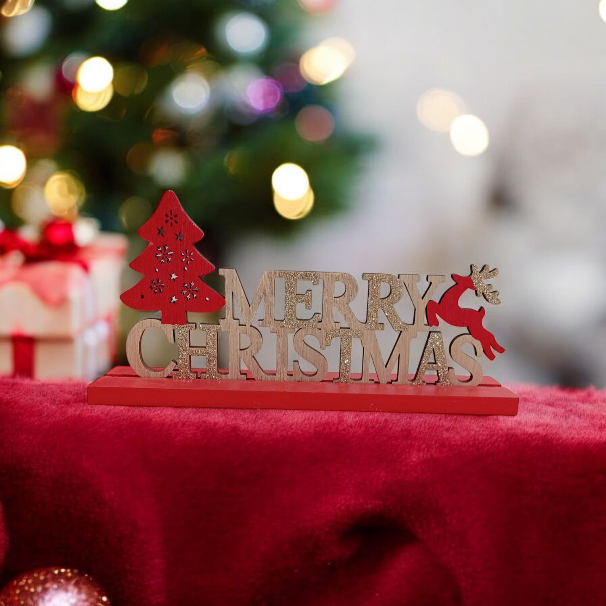 Χριστουγεννιάτικο Ξύλινο Διακοσμητικό 20cm